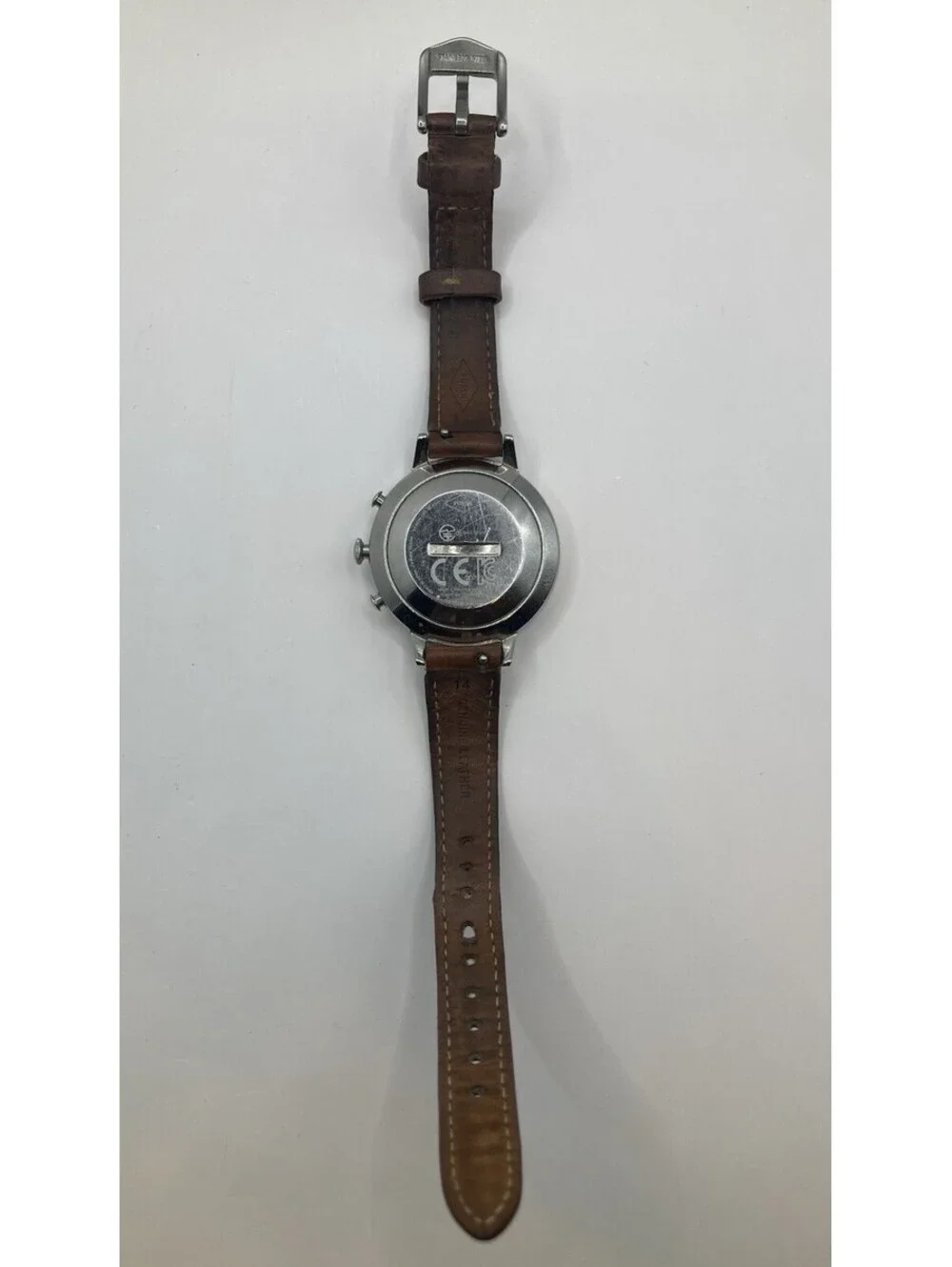 Fossil Q Jacqueline Hybrid Smartwatch Brown Leather Women's Watch FTW5012 36mm